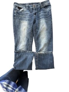 Women's Ariya Jeans Blue Straight Leg Jeans Size 11